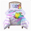 Hatchimals Cheggron Twin Full Multi Color Reversible Comforter