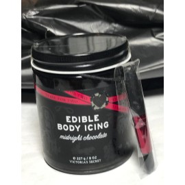 Victoria's Secret Victorias Secret - Edible Body Icing w/Brush - Midnight Chocolate - 8 Oz - NEW