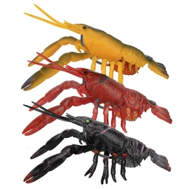 TRUSCEND Peces Artificiales para Pesca Pre-Rigged Jig Head Swimbaits para la Pesca de la Lubina Camarón Suave cebos Cebos de Pesca de Primera Calidad para el Agua Dulce Salada