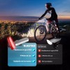 Mexgogo Kit De Luces Delanteras Y Traseras Para Bicicleta 6
