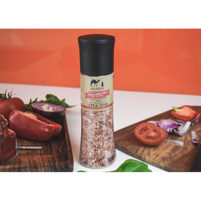 Silk Route Spice Company Himalayan Pink Salt Giant Spice Grinder