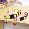 Giecooh Cotton Cat Collar, 2 Pack Breakaway Cats Collars with