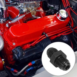 X AUTOHAUX Auto AN6 to AN6 Male Coupling Hose Fitting Adapter Replacement