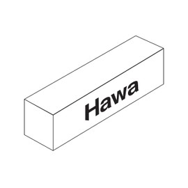Hawa Regal A 25 H FS Sliding Door Fitting for Wooden Sliding Door, Load Capacity 25 kg, 1200 x 2400 mm, 1 Door