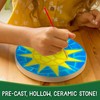 Creative Roots Mosaic Sun Stepping Stone Kit, Includes 7-Inch Ceramic