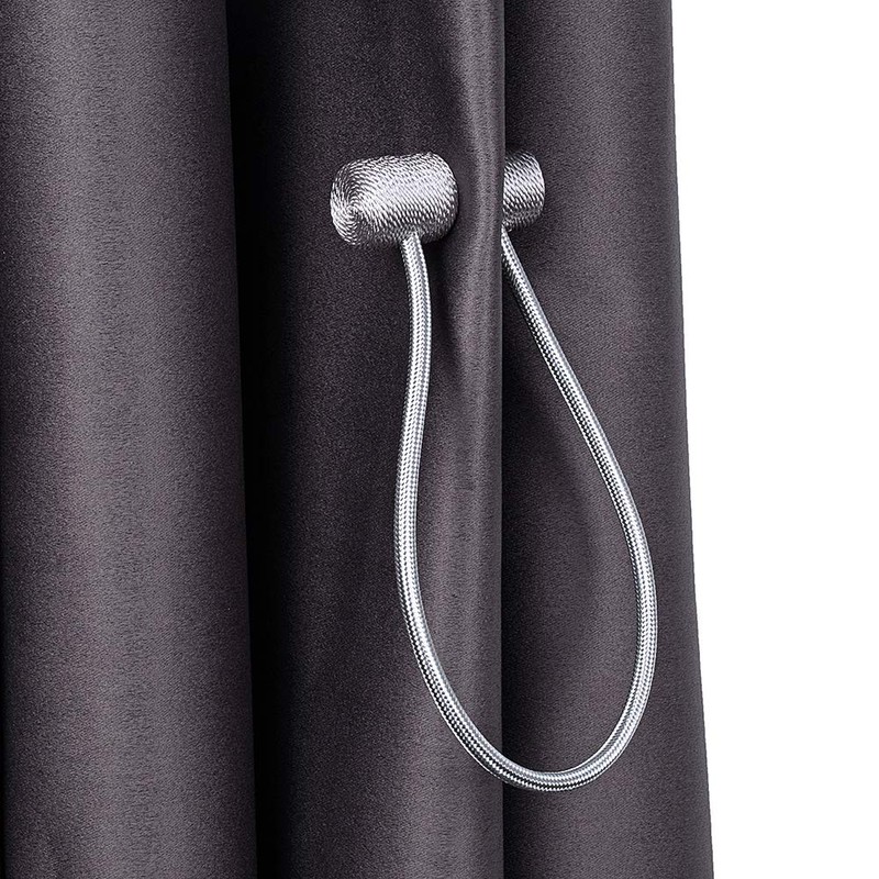 Magnetic Curtain Tiebacks, Strong Magnetic Window Curtain Tiebacks Clips Decorative