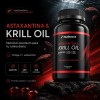 Krill Oil Con Astaxantina 2400 Mg 200 Cápsulas