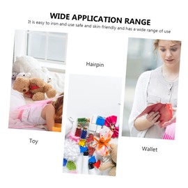 IWOWHERO 15 Sheets Bronzing Patchwork Cotton Fabric DIY Floral Material for Handmade Crafts Safe Skin Friendly Vibrant Colors for Doll Clothes Bags Tablecloths and More