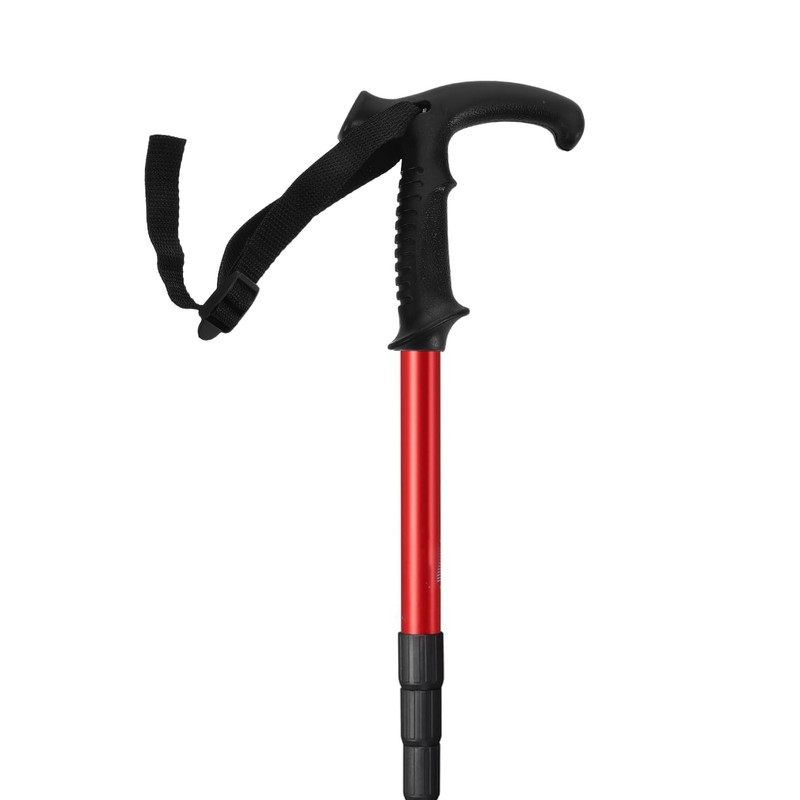 Totority Ergonomic Walking Cane Handle Trekking Pole Handle Replacement Wooden