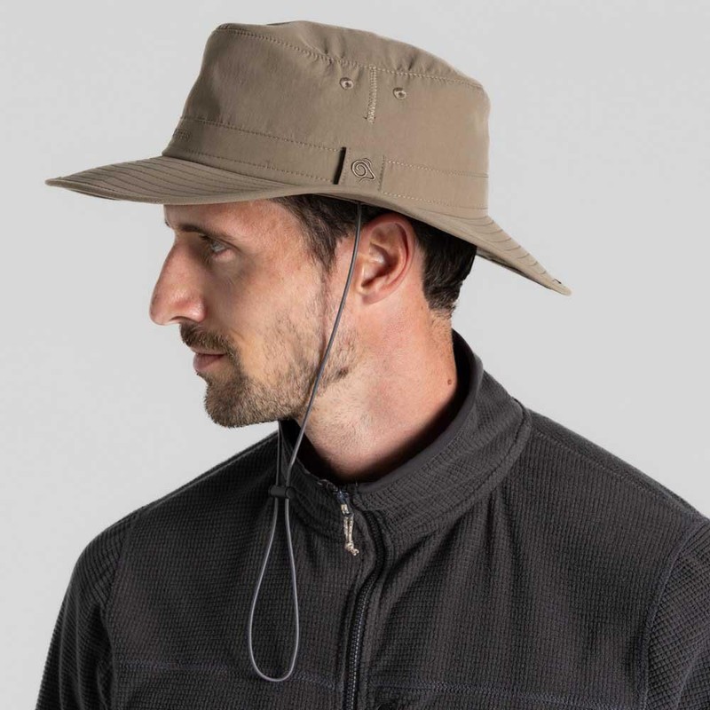Craghoppers NosiLife Outback Hat II, Pebble Grey