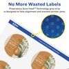 Avery Durable Waterproof Round Labels with Sure Feed, Print to