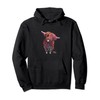 HiGHLaND CoW PRiNT ANiMaL PRiNT ' BoLLY ' Pullover Hoodie