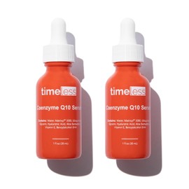 Timeless Skin Care Timeless Skin Care Coenzyme Q10 Serum - Skin Care Serum for Smoothing - Fragrance-Free - Coenzyme Q10 - with Hyaluronic Acid - 1 oz (Pack of 2)
