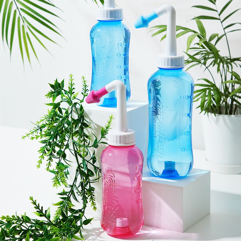 Nasal Fresh Nasal Irrigator Pink 300ml + 2 packets of