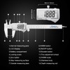 Digital Vernier Caliper, Preciva Electronic Caliper 150mm with Extraordinary LCD