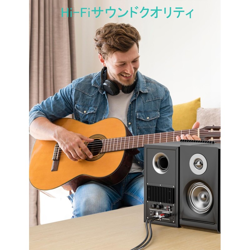 バナナプラグ スピーカーケーブルコネクター 24k 金メッキ10AWG - 18AWG ゲージ サイズ 4mm 赤/黒