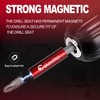 ColumPRO 5PCS 1/4" Strong Magnetic Extension Bit Holder,Hex Shank S2