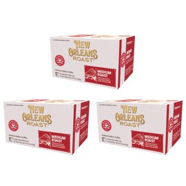 New Orleans Roast Medium Roast Single Serve Coffee - 12ct (Pack of 3), Rich & Smooth Flavor