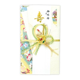 Sasagawa 27-5516 Celebration Bag, Gold Seal Taka Seal, Japanese Style, Printer-compatible Notebook, Kinju, Marriage Celebration, Plain, 1 Piece