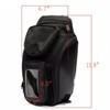Ranzek Motorcycle Large Capacity Tank Bag with Strong Magnetic Black