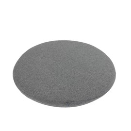 NICEYEA Seat Pad for Dining Chair Garden Kitchen Memory Foam Round Chair Cushion Indoor Outdoor Comfortable Chair Pads (Dark grey)