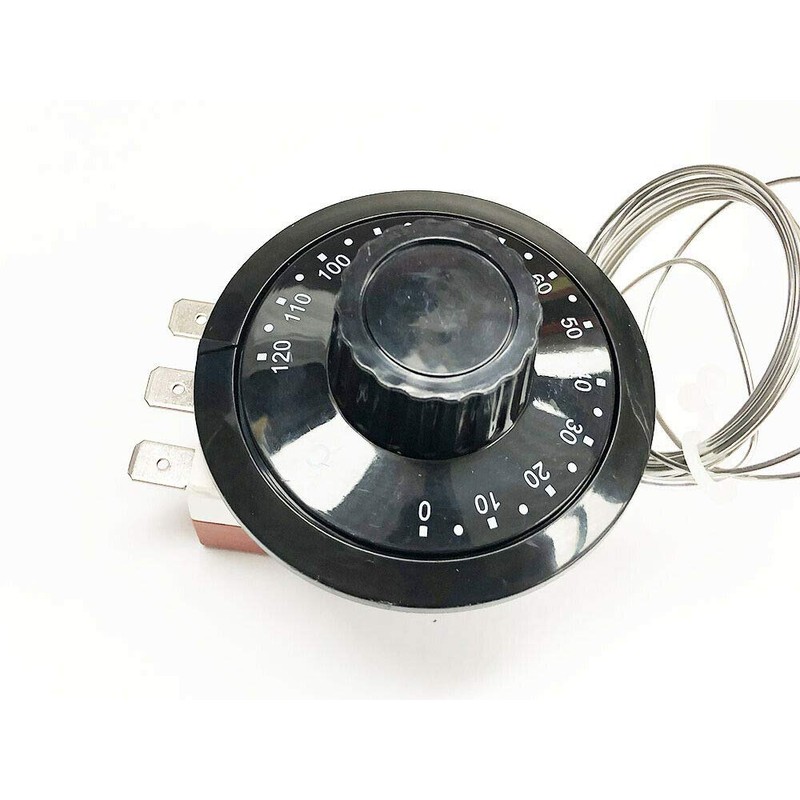 Universal 12V Capillary Thermostat Cooling Radiator, Riloer TS-120SR Fan Control