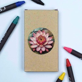 Azeeda 'Water Lily' Coloured Crayon Set (CY00033486)