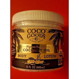 COCO GOODS ORGANIC PERMIUM COCONUT OIL BODY LOTION