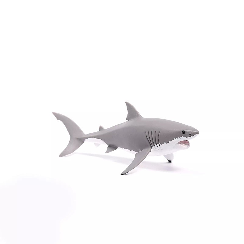 Schleich Great White Shark Toy Figurine Educational Ocean Play for