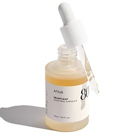 ANUA Dokudami 80% Moisture Soothing Ampoule, 1.0 fl oz (30 ml), Serum, Skin Care, Sensitive Skin, Calming Care, Korean Skin Care