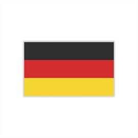 Womaha 30 Temporary Germany Flag Tattoos Fans Face Tattoo Stickers for Adults Kids Group Activity Props
