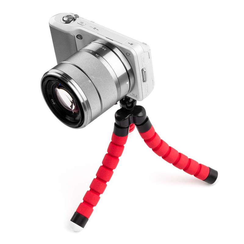 Fotover Phone Tripod Camera Portable Compact Flexible Mini Tripod Holder