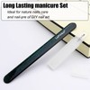 Long Lasting Nail File and Buffer Set, 1 Diamond Metal