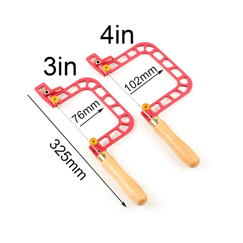 Alloy Steel Manual Wire Saw Aluminum Alloy Frame Fret Saw