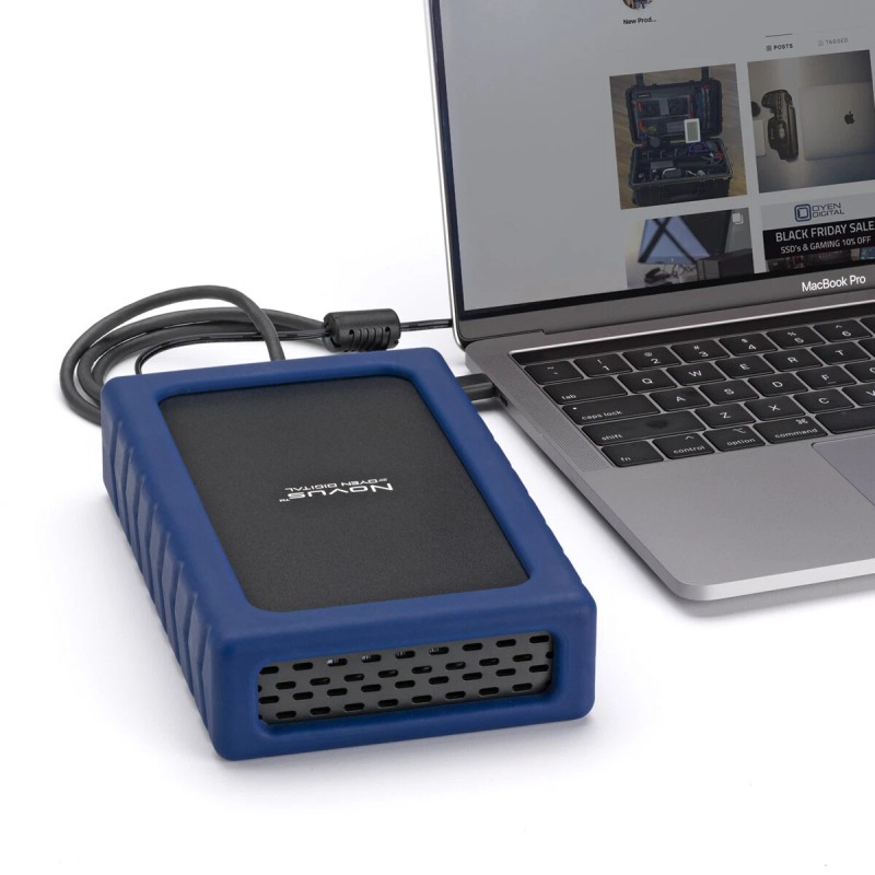 Oyen Digital Novus USB-C Rugged 3.5-inch External Hard Drive Enclosure