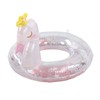 Inflatable Swimming Ring with Sequins Thickened PVC Kids Pool Float