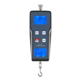 FM-204-50K Digital Force Gauge Push Pull Gauge Tester Meter 3 Measurement Units N, kg, lb | Force Range ±50kgf, ±490N, ±110Lbf