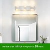 Modern Brushed Nickel 6-Lights Bathroom Vanity Light, Eleglant Nickel LED
