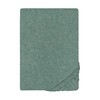 biberna 0841380 Melange Flannel Fitted Sheet