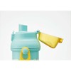 Skater Children's Plastic Water Bottle 480ml One-Push Open/Close Antibacterial Child-Friendly