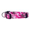 Camo Dog Collar (Medium, Pink)