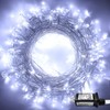 JMEXSUSS Cadena de luces de 91.5 pies, 8 modos, 200