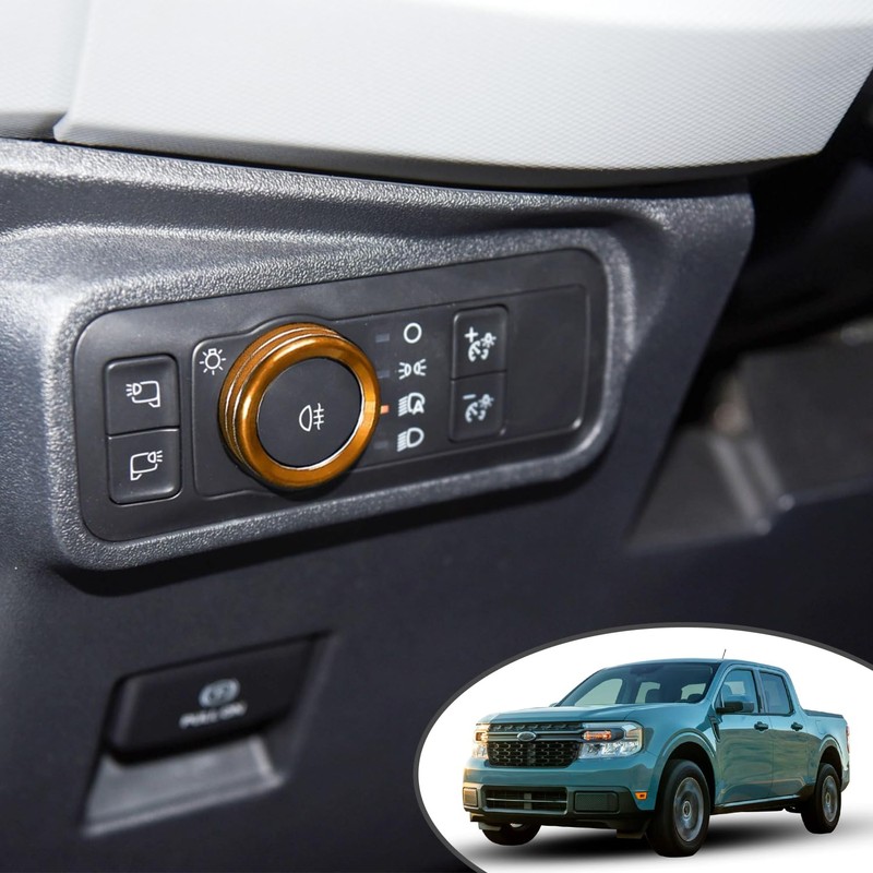 ZOXOQ Air Conditioner Knob Cover for Ford Maverick Accessories 2022