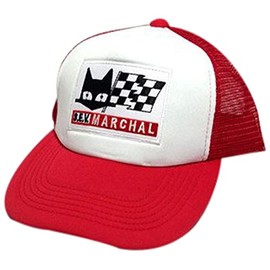 MARCHAL MESH CAP, red