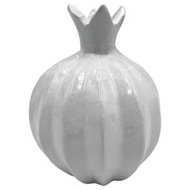 Bergamo Art 6 Inch Tall Decorative Handmade Aluminum Pomegranate Flower Vase