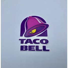 Taco Bell Logo XL Extra Large Sign Game Room Man Cave (Man Cave, Game Room)