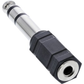 InLine® Audio adaptor, InLine®, 6.3mm M to 3.5mm F, stereo