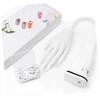 FOMIYES Realistic Fake Hand for Nail Practice Reusable Acrylic Training