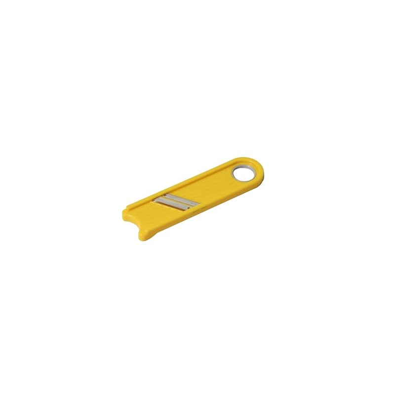 DELISH KITCHEN CC-1794 Pearl Metal Slicer, Leek, Cucumbers, Yellow