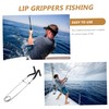 Sosoport Fishing Hook Remover Fish Mouth Spreaders Grip Lure Making